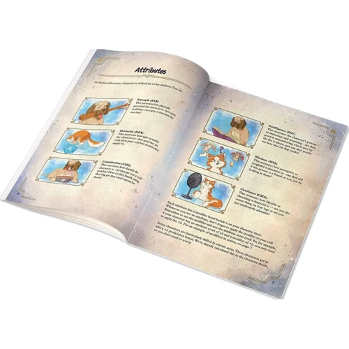 Стартовый набор Steamforged Games Ltd Animal Adventures RPG Starter Set Приключения животных фото 8