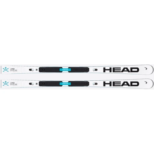 Лыжи HEAD (313243) WC Rebels e-Speed RP EVO 14 wh/bk + крепление (100907) FREEFLEX 14 GW BR.85 [D]m.bk/sp.bl 2024 180см
