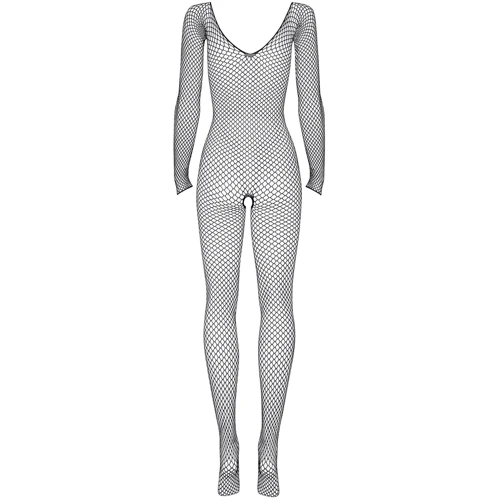 Комбинезон-сетка Obsessive N109 (Черный, S/M/L)