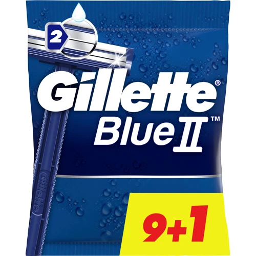 Gillette Blue II Станки для гоління одноразові 10 шт. фото 6