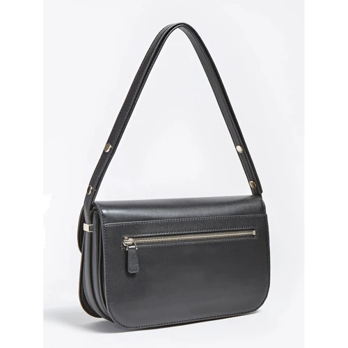 Женская сумка через плечо Guess Hensely Cnvrtble Shoulder Bag черная (HWVG8113210-BLA): Пол Женский