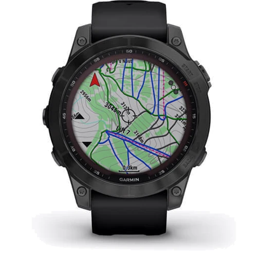 Смарт-часы Garmin Fenix 7 Sapphire Solar Carbon Grey DLC Titanium with Black Band (010-02540-21): Интерфейсы подключения Bluetooth , Wi-Fi , ANT