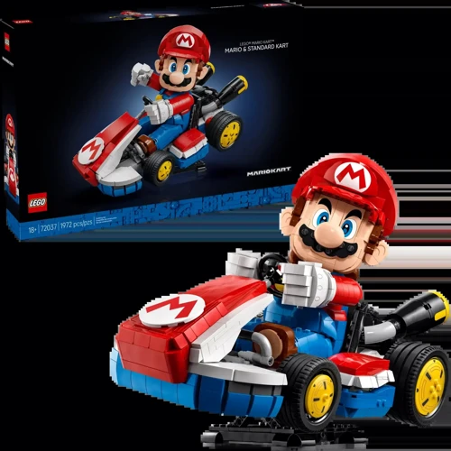 Конструктор LEGO Super Mario Mario Kart: Mario і Standard Kart (72037) фото 9