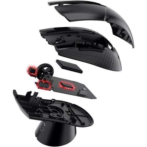 Мышь MSI Clutch GM41 Lightweight Wireless (S12-4300860-C54): Вес 74