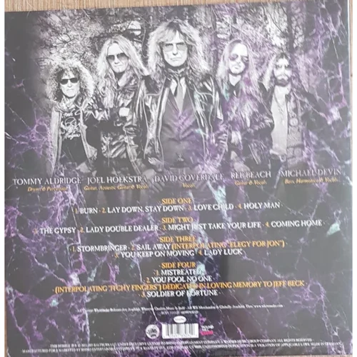 LP2 I-DI Whitesnake: The Purple Album - Special Gold Edt - Gold Vinyl (LP0153) фото 3