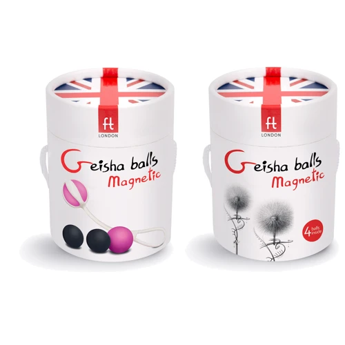 Мощный магнитный тренажер Кегеля Geisha balls Magnetic - Gvibe (Англия)