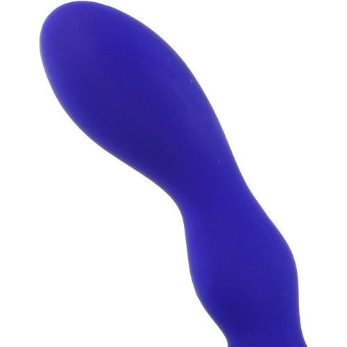 Анальный вибратор Wireless Pleasure Probe Blue, 13 см