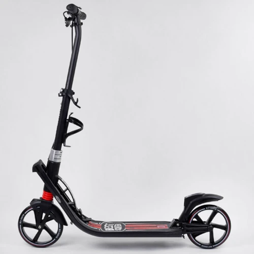 Двоколісний самокат з 2-ма амортизаторами Best Scooter Червоний (50065): Кількість коліс 2