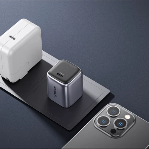 Зарядний пристрій Ugreen USB-C Wall Charger CD319 PD GaN 30W Nexode Mini Gray (90666): Тип сетевое