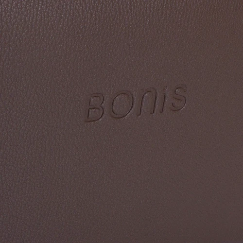 Чоловіча борсетки Bonis коричнева (SHI256-119): Фактура матова, Зерниста