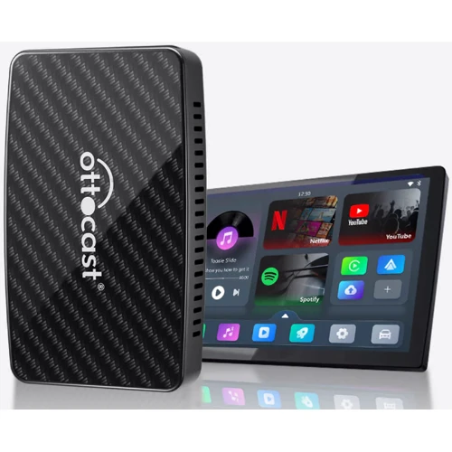 Бездротовий адаптер Ottocast Play2Video Wireless Adapter для Android Auto Dual Wifi (CA400-S2) фото 1