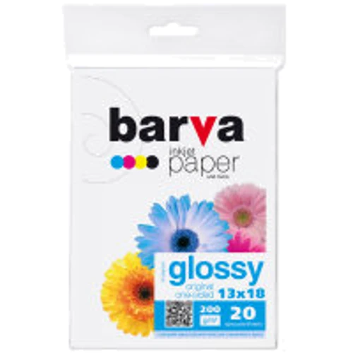 Barva 13x18, 200g/m2, Original Glossy, 20л (IP-C200-270): Производитель Barva