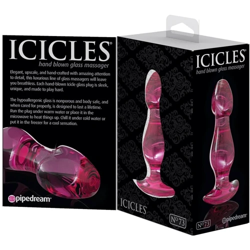 Анальная пробка Icicles 73, 9,2х3 см