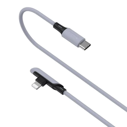 Кабель Baseus Cable USB-C to Lightning Colorful Elbow 18W 1.2m Purple (CATLDC-A05): Довжина 1.2 м