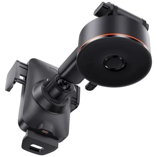 Держатель Baseus Car Holder Wireless Charger Wisdom 15W Black (CGZX000101): Совместимость универсальный, Apple