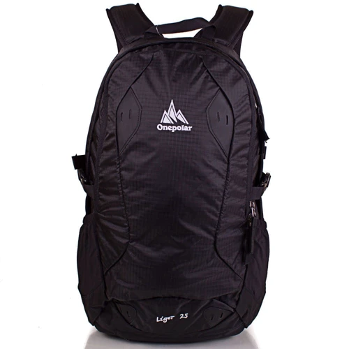 Чоловік рюкзак Onepolar чорний (W1755-black): Матеріал поліестер