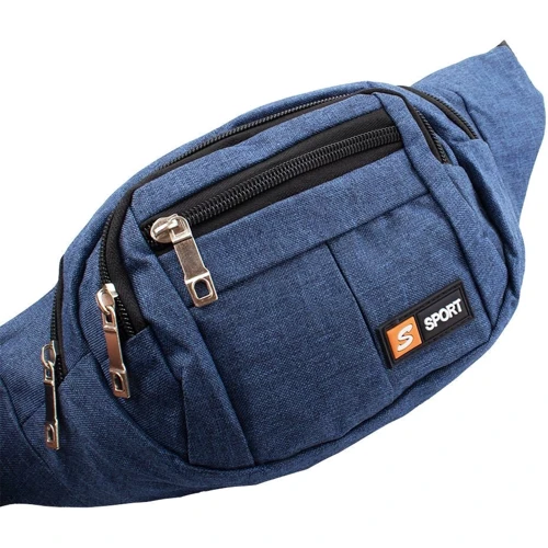 Мужская поясная сумка Valiria Fashion синяя (4DETBP3256-6): Тип Сумки