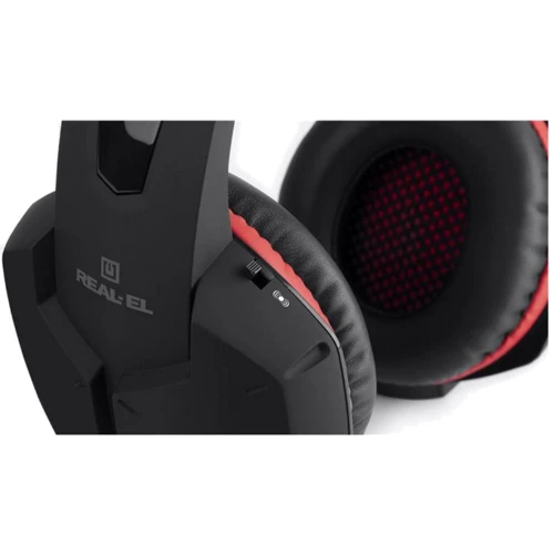 Наушники REAL-EL GDX-7790 Black (EL124100054): Дополнительно складная конструкция