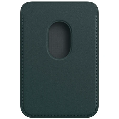 Чохол для iPhone Apple Leather Wallet with MagSafe Forest Green (MPPT3): Матеріали кожа
