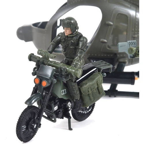 Игровой набор Elite Force Многофункциональный вертолет MH-6 (101860) фото 7