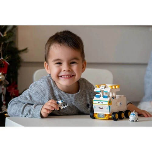 Конструктор Super Wings Small Blocks Buildable Vehicle Set Rover Ровер (EU385013)