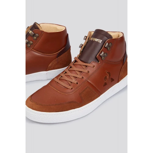 Кеды Le Coq Sportif Prestige (2020668-LCS) 39 (40) коричневые натуральная кожа демисезон: Размер 39