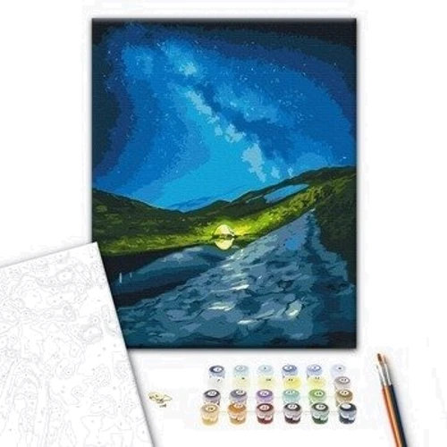 Картина по номерам Brushme Кемпинг под звездами ©Roksolana Baran 40х50 см (BS53751): Производитель Brushme