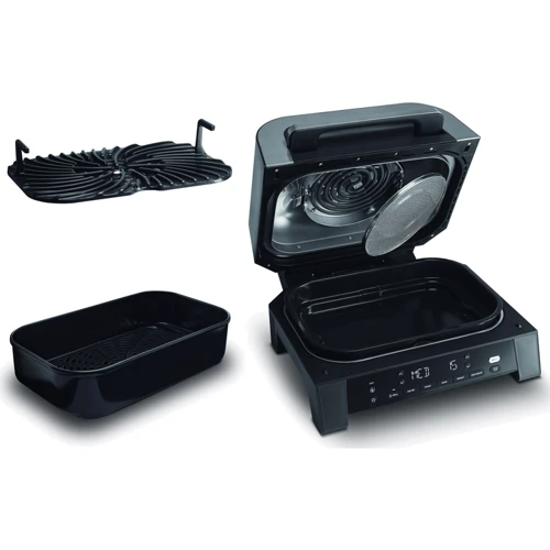 Электрогриль Ninja Foodi MAX Air Grill & Air Fryer з Сooking probe DG551EU: Размеры поверхности, см 32х22
