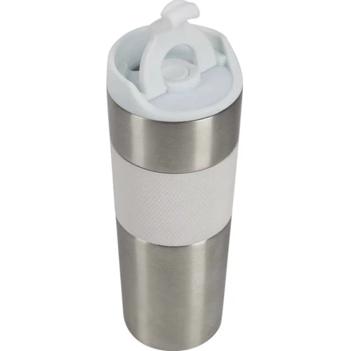 Термокухоль Bergner Coffee & tea lovers BG-37789-WH 460 мл (00000025200): Об'єм, л 0.46