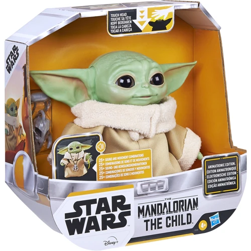 HASBRO Star Wars Интерактивный малыш Йода - Звездные Войны: Мандалорец (F1119): Рекомендуемый возраст от 4 лет