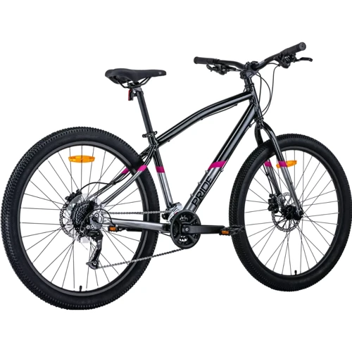 Велосипед 27,5 Pride ROCKSTEADY AL 7.2 рама - XL 2022 черный: Размер рамы XL