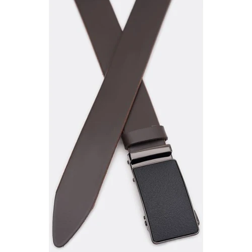 Мужской ремень Borsa Leather коричневый (125v1genav19-brown): Пол Мужской