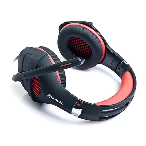 Наушники REAL-EL GDX-7600 Black-Red фото 4