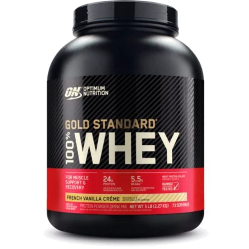 Протеїн Optimum Nutrition 100% Whey Gold Standard 2270 g /72 servings/ French Vanilla Creme
