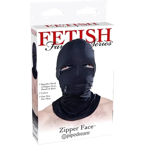 Маска Pipedream Zipper Face Hood