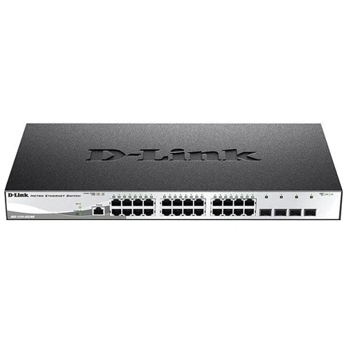 Мережевий комутатор D-Link DGS-1210-28X/ME: Порти только Gigabit Ethernet (10/100/1000)
