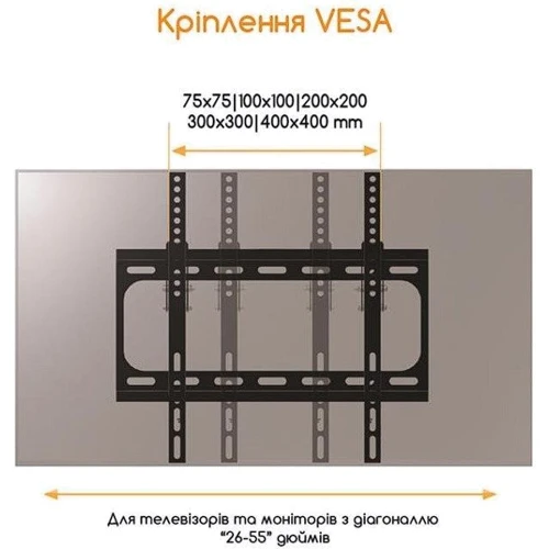 Кронштейн для ТВ ACCLAB AL-FR40/T (1283126485794)