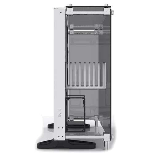 Корпус Thermaltake Core P5 Tempered Glass Snow Edition (CA-1E7-00M6WN-01): Материал передней панели сталь