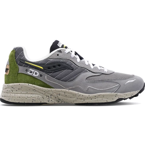 Кроссовки Saucony 3D Grid Hurricane (70670-1s) 47 (13) серые натуральная замша демисезон