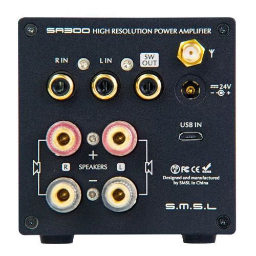 S.M.S.L SA300 Black: Тип пристрою ЦАП з підсилювачем