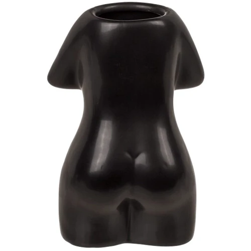 Керамічна ваза Women´s Body Black, 175 мл