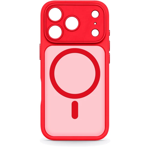 Чехол для iPhone ArmorStandart Lush MagCase Red for iPhone 17 Pro (ARM87495)