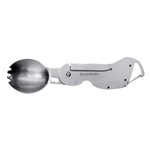 Брелок Складной Набор Sporknife True Utility серебристый (TU201)