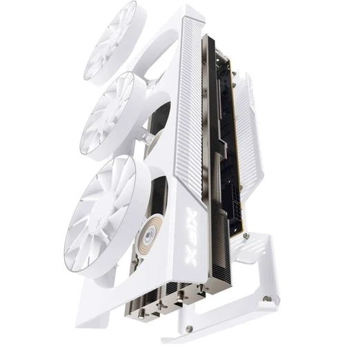 Відеокарта XFX Quicksilver AMD Radeon RX 7800 XT Magnetic Air Gaming Arctic White (RX-78TMAIRW9): Обсяг пам'яті, Гб 16