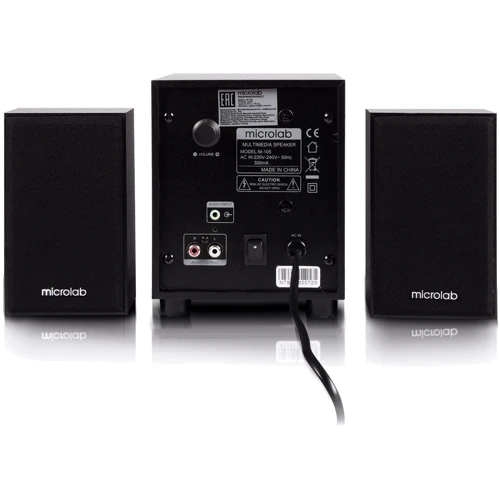 Акустическая система Microlab M-105: Диапазон воспроизводимых частот 40-20000 Гц