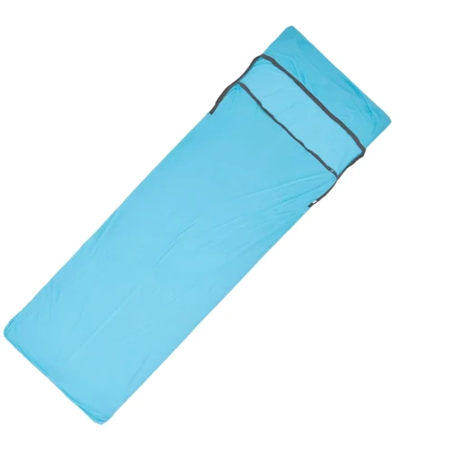 Вкладиш у спальник Sea to Summit Breeze Sleeping Bag Liner, Insect Shield - Rectangular w/ Pillow Sleeve, Turkish Tile Blue (STS ASL031081-251608)