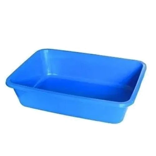 Туалет для котов Фауна глубокий без сетки 40x27x12 см голубой (4722)