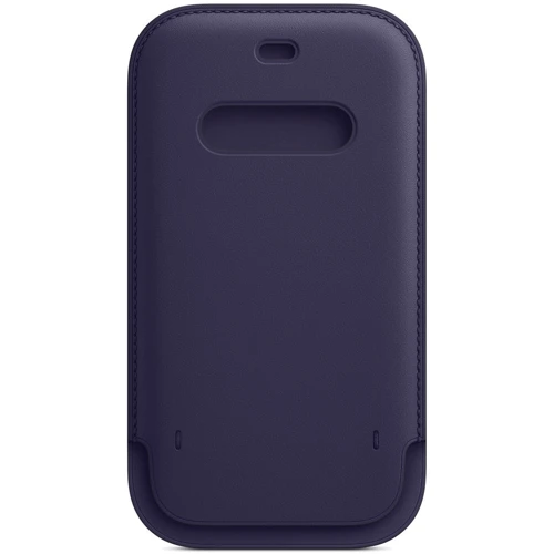 Чохол для iPhone Apple Leather Sleeve Case Deep Violet (MK0A3) for iPhone 12 / iPhone 12 Pro: Матеріали шкіра