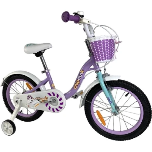 Велосипед детский RoyalBaby Chipmunk Darling 16 Official UA фиолетовый ( CM16-6-purple): Рекомендуемый возраст от 4 лет