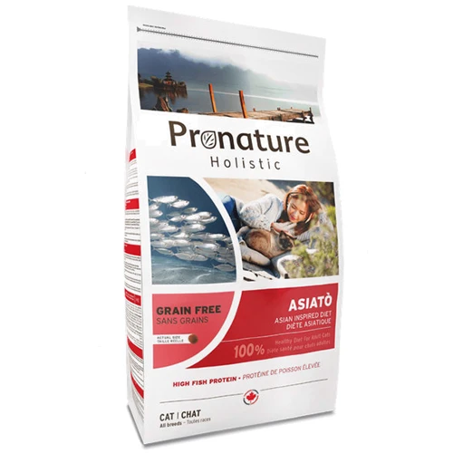 Беззерновий корм Pronature Holistic Asiato для котів з папаєю 6 кг (55989)